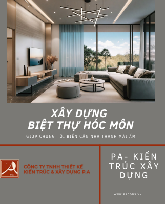 Thi công xây dựng biệt thự Hóc Môn