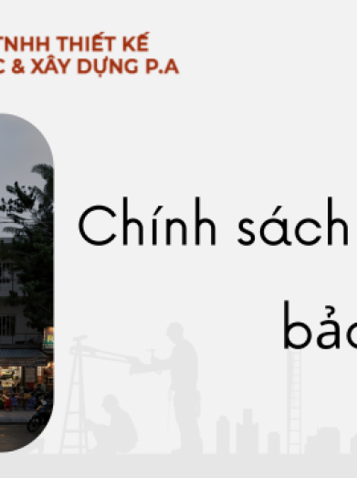 Chính sách bảo mật Chính sách bảo mật