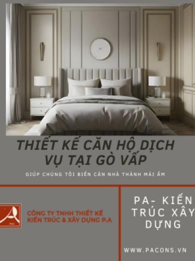 Thiết kế căn hộ dịch vụ tại Gò Vấp Thiết kế căn hộ dịch vụ tại Gò Vấp