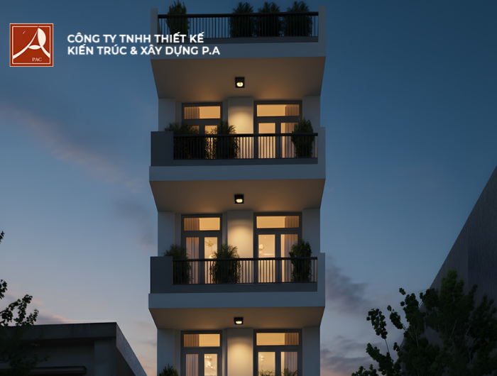 THI CÔNG XÂY DỰNG NHÀ PHỐ TẠI THIẾT KẾ KIẾN TRÚC XÂY DỰNG P.A