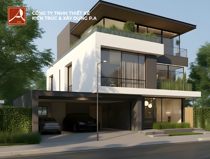 THI CÔNG XÂY DỰNG NHÀ PHỐ TẠI THIẾT KẾ KIẾN TRÚC XÂY DỰNG P.A