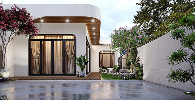 Mẫu Nhà Đẹp Cho Khu Đất Nhỏ tại phú an