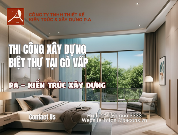Xu hướng thiết kế nhà đẹp Gò Vấp năm 2025 tại PA – Kiến Trúc & Xây Dựng